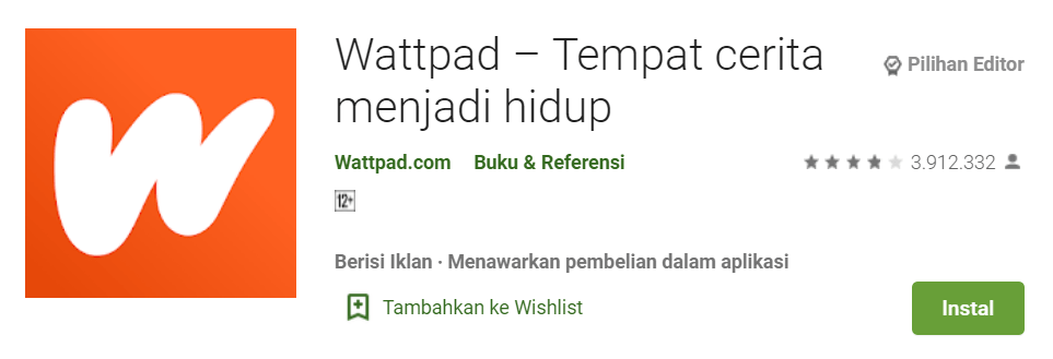 Wattpad – Tempat cerita menjadi hidup
