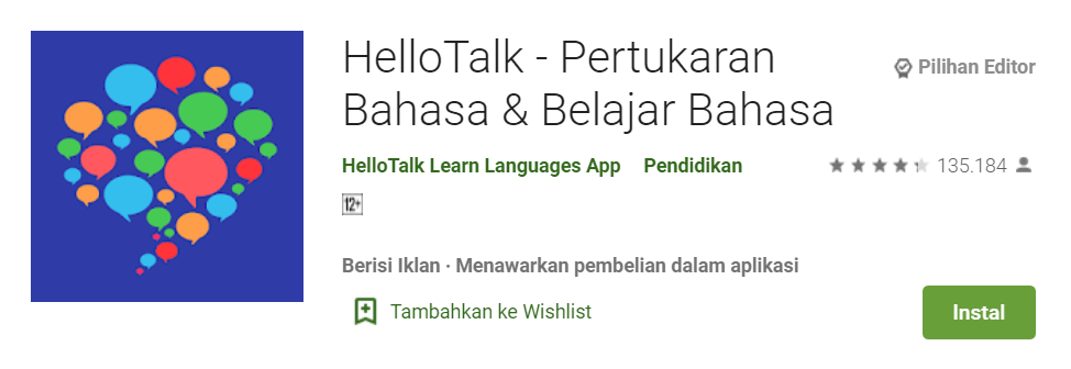 HelloTalk - Pertukaran Bahasa & Belajar Bahasa