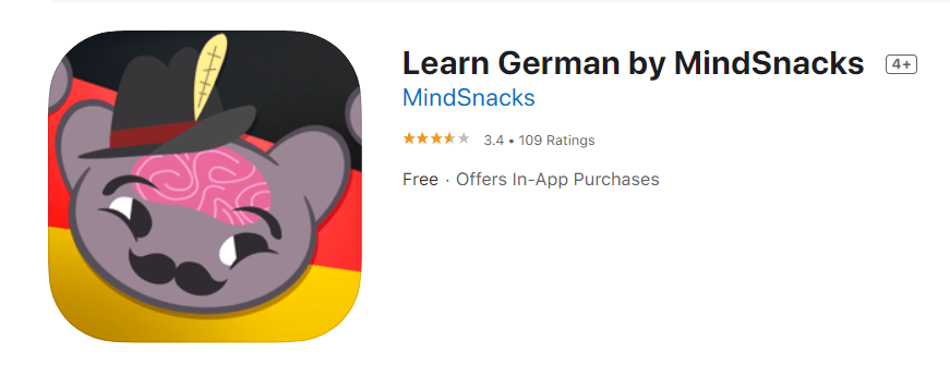 Learn German by MindSnacks
