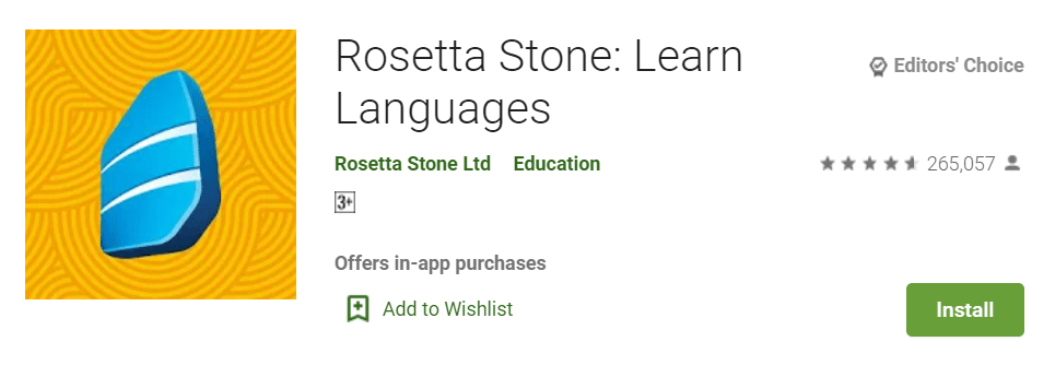Rosetta Stone Belajar Bahasa