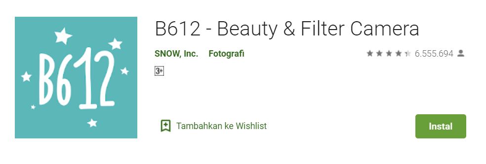 B612 Beauty Filter Camera