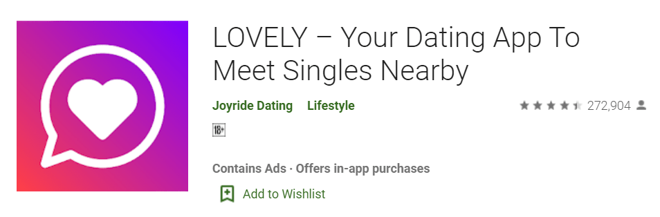 LOVELY Your dating app to meet singles nearby