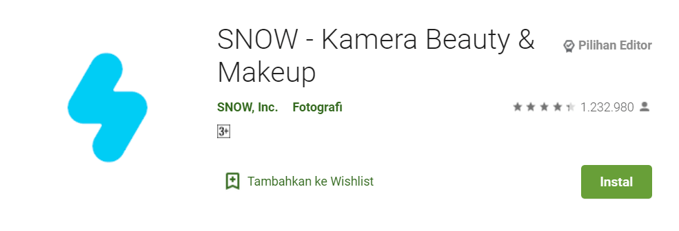 SNOW Kamera Beauty Makeup