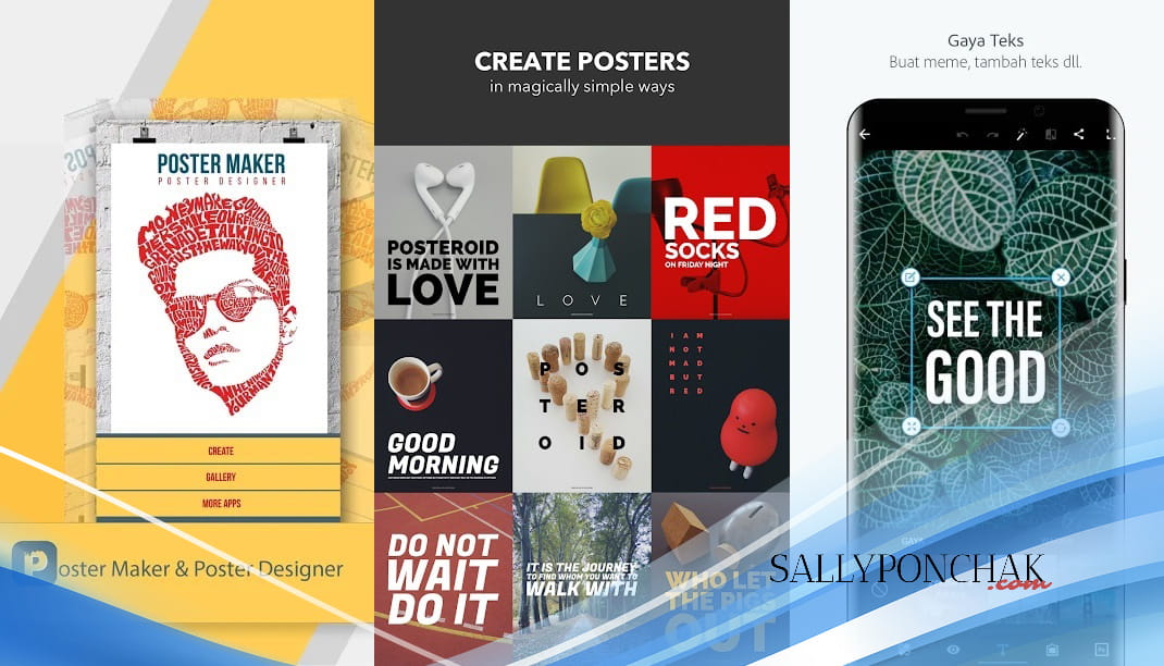 Aplikasi pembuat poster menarik untuk smartphone