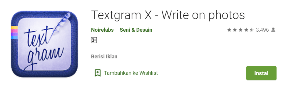Textgram X Write on photos