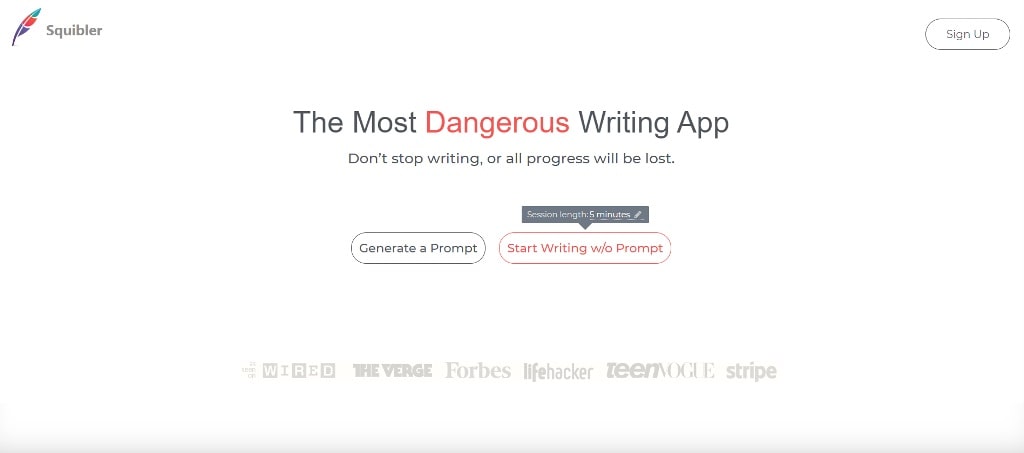 The Most Dangerous Writing App