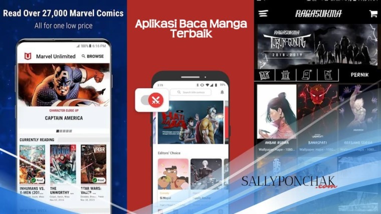 Aplikasi baca manga Android terbaik