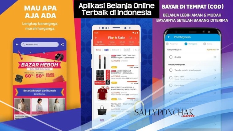 Aplikasi belanja online terbaik di Indonesia