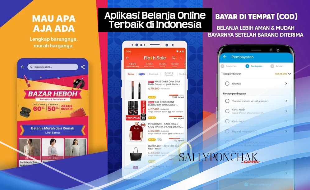 Aplikasi belanja online terbaik di Indonesia