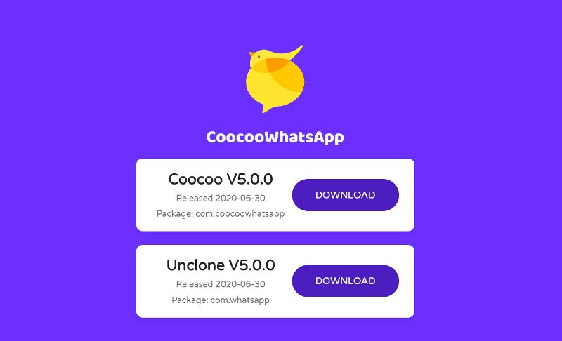 Download Coocoo WhatsApp terbaru