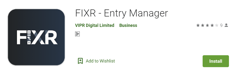 FIXR Entry Manager