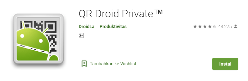 QR Droid Private
