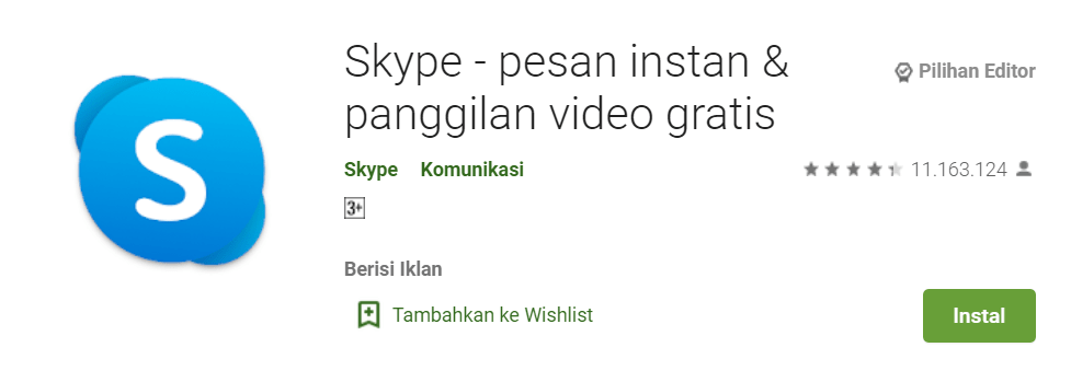 Skype Pesan instan panggilan video gratis