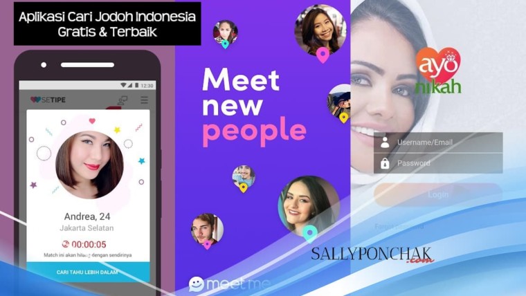 Aplikasi cari jodoh Indonesia gratis terbaik