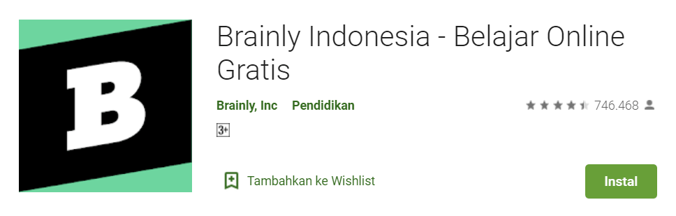 Brainly Indonesia Belajar Online Gratis