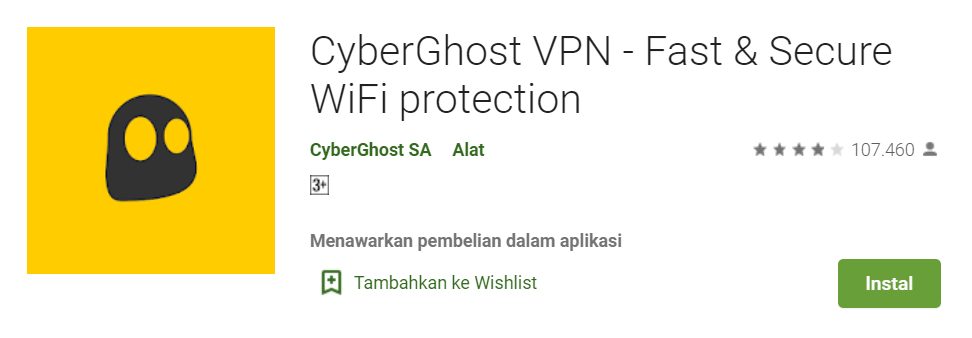 CyberGhost VPN Fast Secure WiFi protection