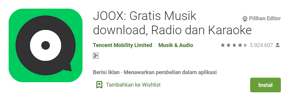 JOOX Gratis musik download radio dan karaoke