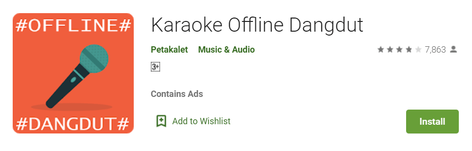 Aplikasi karaoke offline