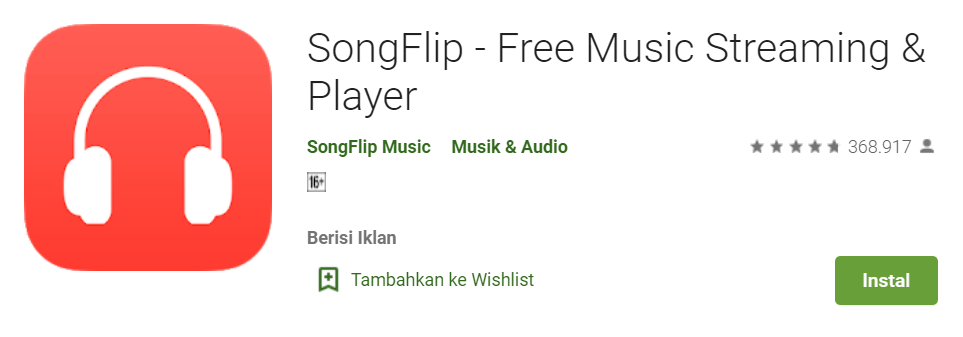 SongFlip Free music streaming player