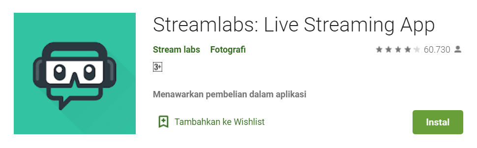 Streamlabs Live streaming app