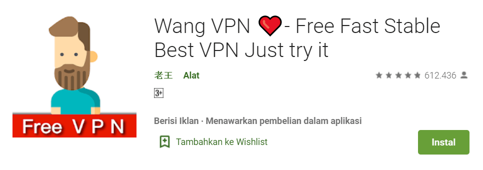 Wang VPN Free Fast Stable Best VPN
