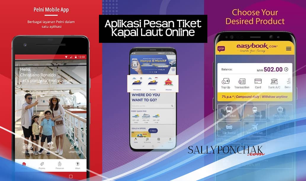 Aplikasi pesan tiket kapal laut online