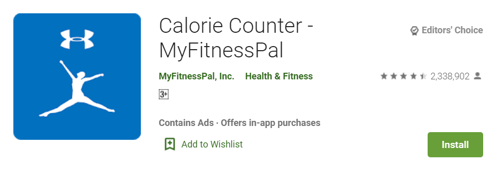 Calorie Counter MyFitnessPal
