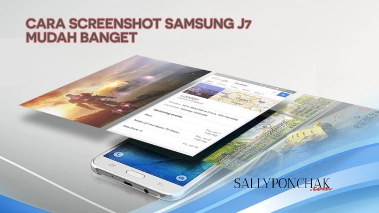 Cara screenshot Samsung J7