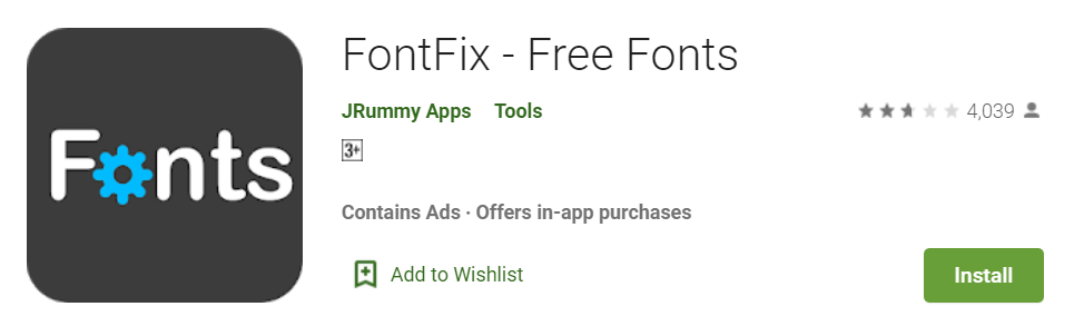 FontFix Free Fonts