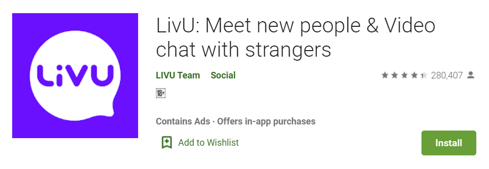 LivU Meet new people Video chat with strangers