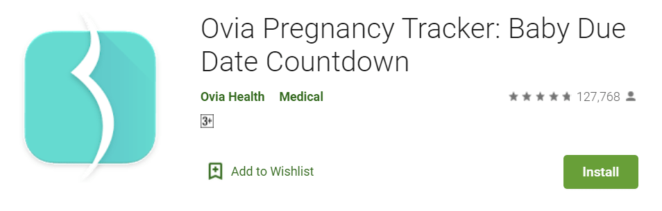 Ovia Pregnancy Tracker Baby Due Date Countdown