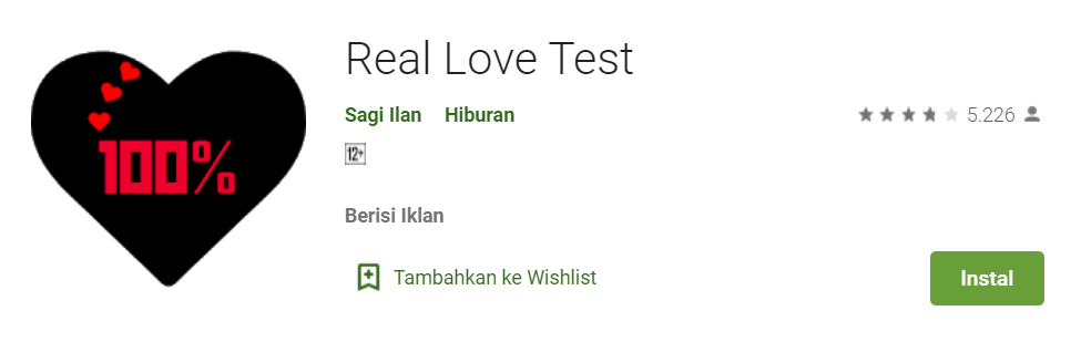 Real Love Test