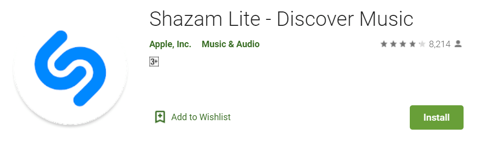 Shazam Lite Discover Music
