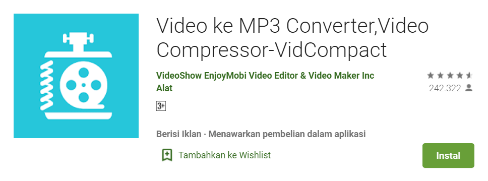 Aplikasi kompres video online