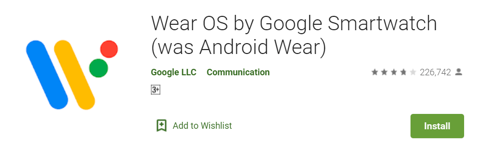 Wear OS by Google Smartwatch was Android Wear