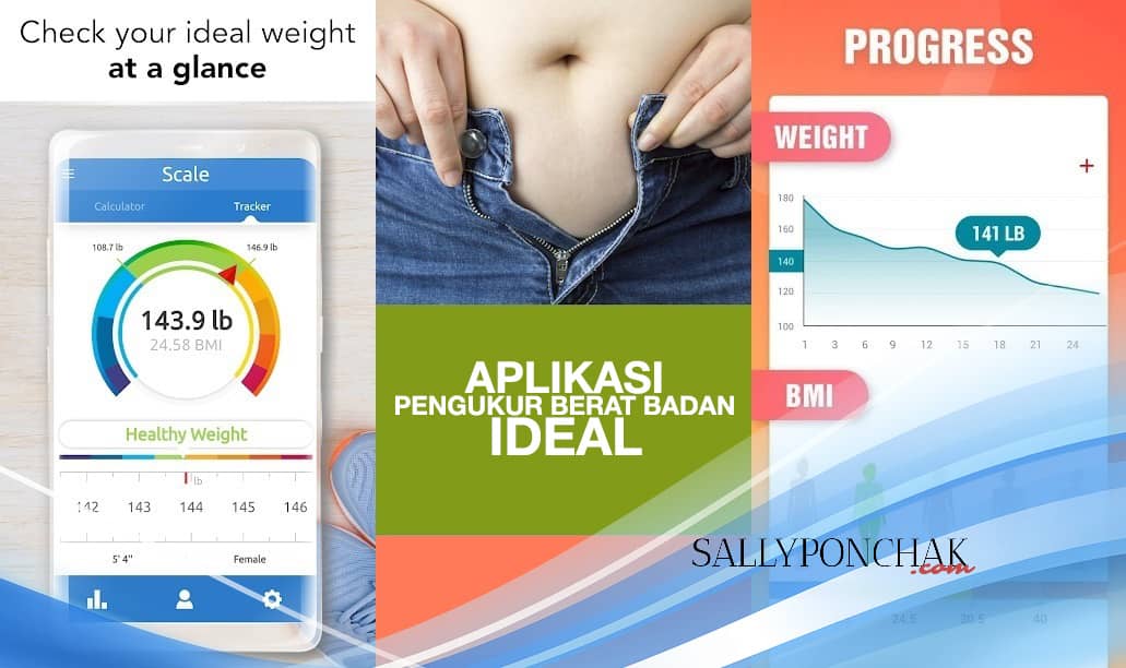 Aplikasi pengukur berat badan ideal