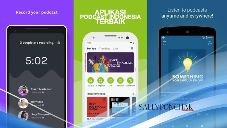 Aplikasi podcast Indonesia