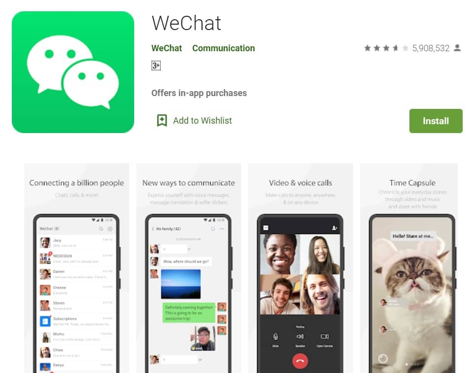 Cara daftar akun WeChat