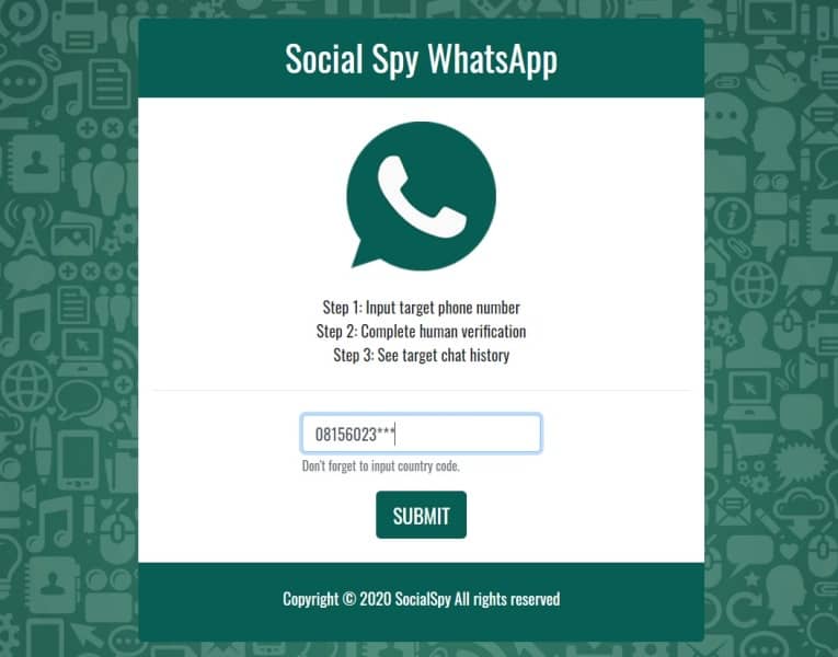 Cara menggunakan Social Spy WhatsApp sadap chat