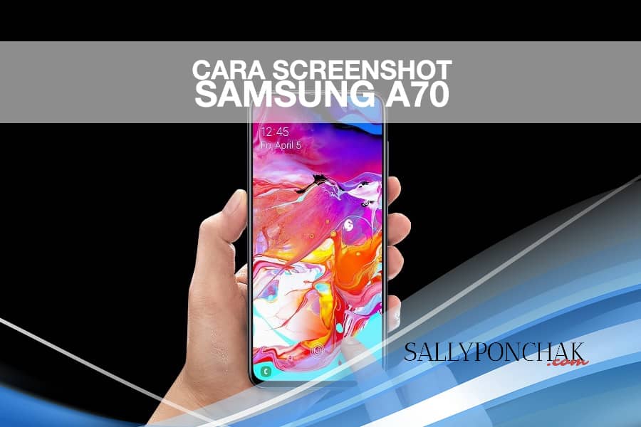 Cara screenshot Samsung A70