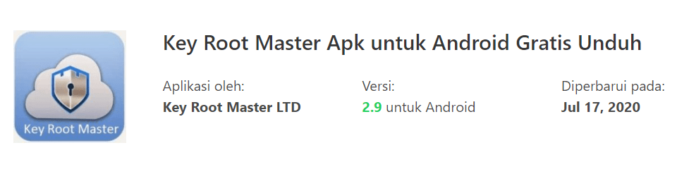 Key Root Master Apk