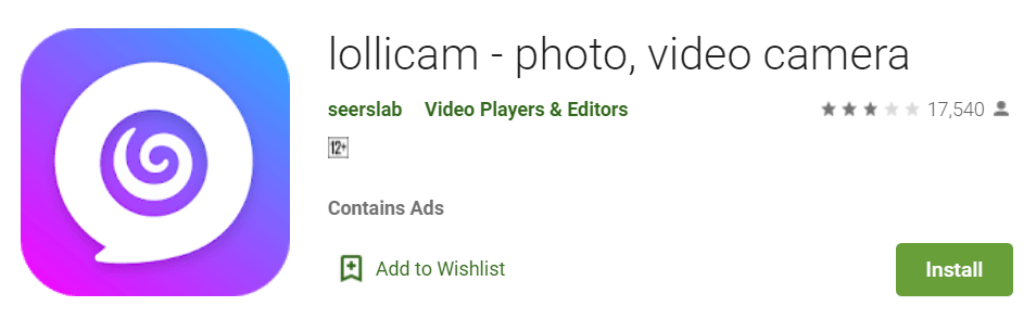 Lollicam Photo video camera