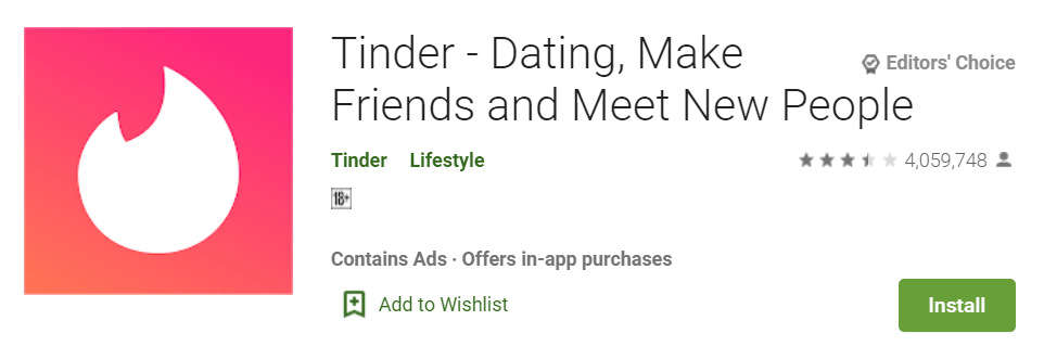 Tinder Dating Make Friends and Meet New People