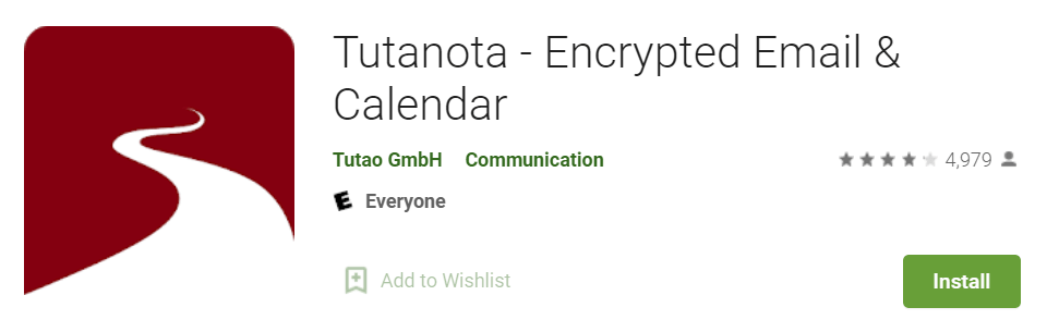 Tutanota Encrypted Email Calendar