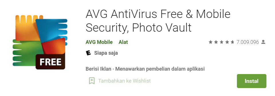 AVG AntiVirus Free Mobile Security Photo Vault