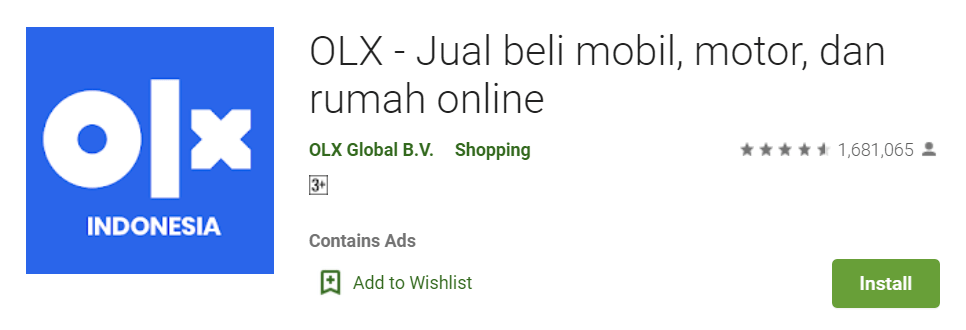 OLX Jual beli mobil motor dan rumah online