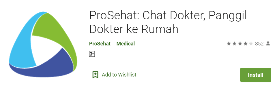 ProSehat Chat Dokter Panggil Dokter ke Rumah