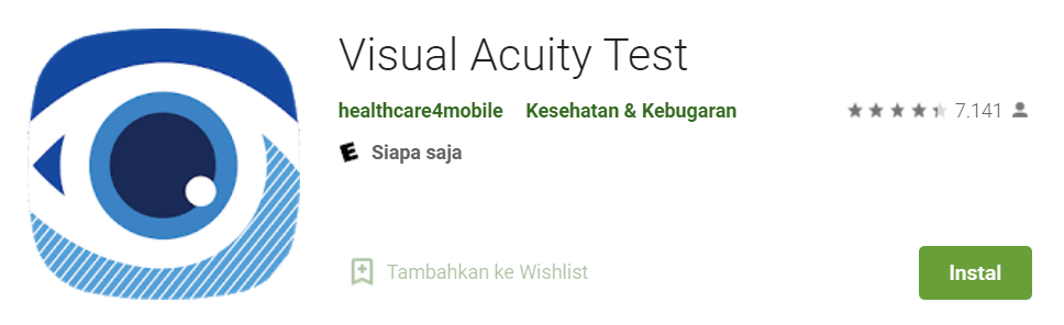 Visual Acuity Test