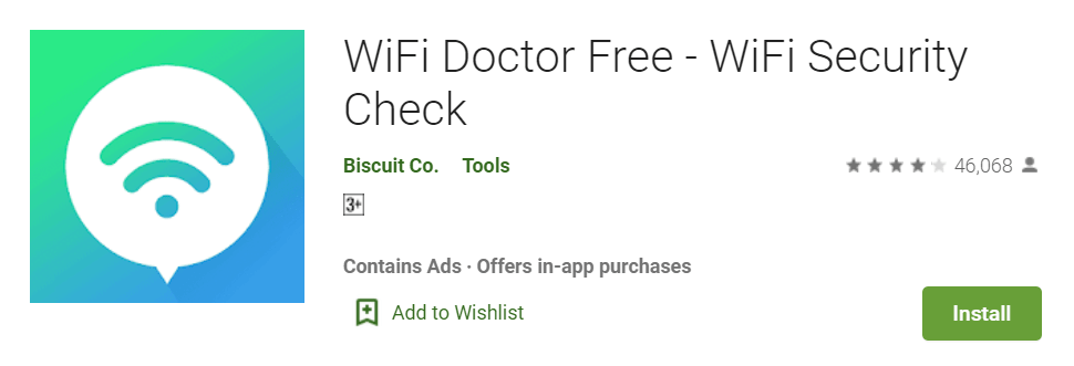 WiFi Doctor Free WiFi Security Check