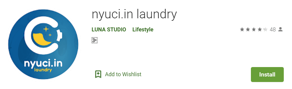 nyuci.in laundry